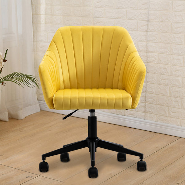 Huicheng Velvet Task Chair Wayfair